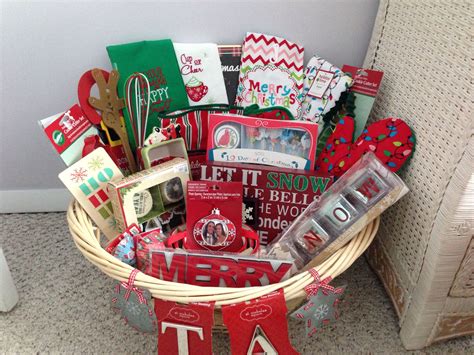 Maybe you would like to learn more about one of these? Bridal shower holiday basket - Christmas | Holiday baskets ...