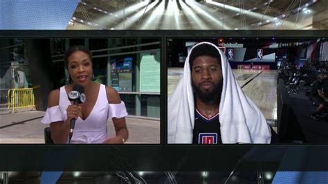 The los angeles clippers are advancing to the second round of the nba playoffs for the first time since 2015. Paul George Postgame Interview - Game 6 | Clippers vs Mavericks | 2020 NBA Playoffs - YouTube