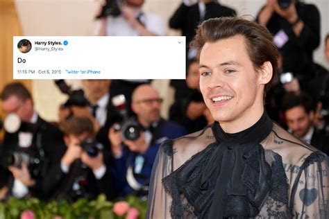Harry Styles Breaks The Internet With A Cryptic Two Letter Tweet