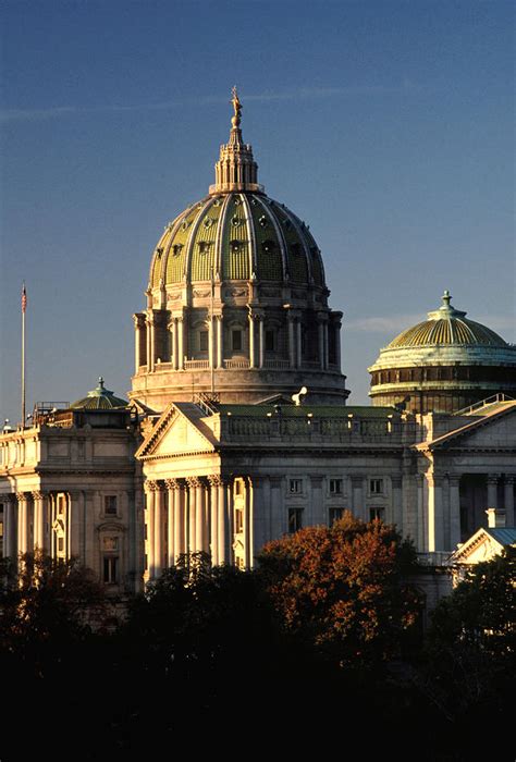 Dome Pennsylvania State Capitol Photograph By Theodore Clutter Fine