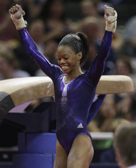 She has won various gymnastic competitions and has done endorsement work for popular brands like nike, nintendo, h&m. Cocoa Popps: Gabby Douglas Helps USA Gymnastics Team Get ...