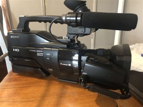 sony hxr mc1500 camcorder avchd shoulder mount 2x battery include video cameras gumtree