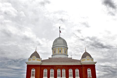 The Gasconade County Courthouse Rests In Hermann Missouri Along The