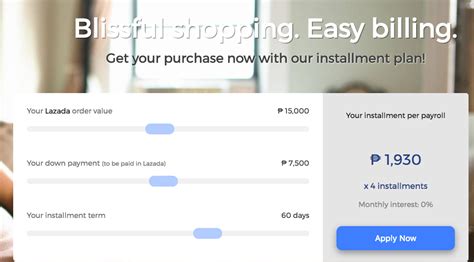 Approval of a flexible instalment plan is subject to the bank's discretion. Get an Installment Plan for Your Lazada Purchase with the ...