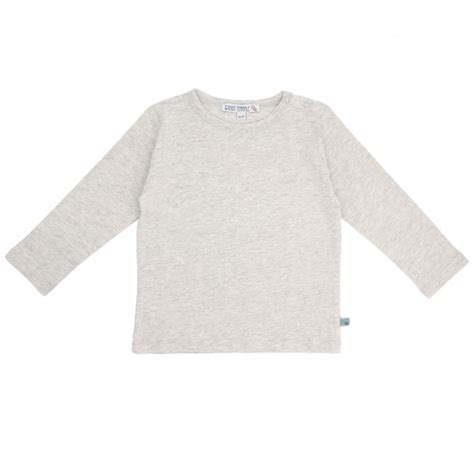 Enfant Terrible Shirt Langarm Uni Grau Greenstories