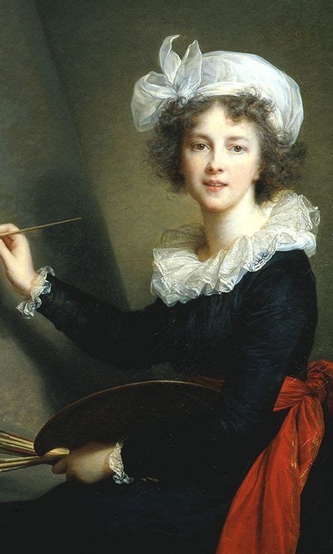 Elisabeth Louise Vig E Le Brun French Self Portrait