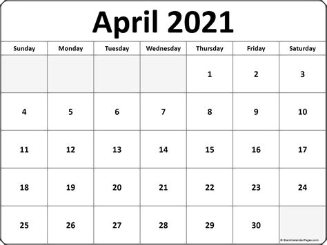 Below are year 2021 printable calendars you're welcome to download and print. April 2021 calendar | free printable monthly calendars