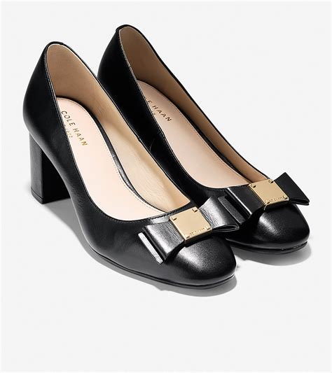 Ballet Shoes And Handbags Cole Haan Womens Tali Bow Pumps