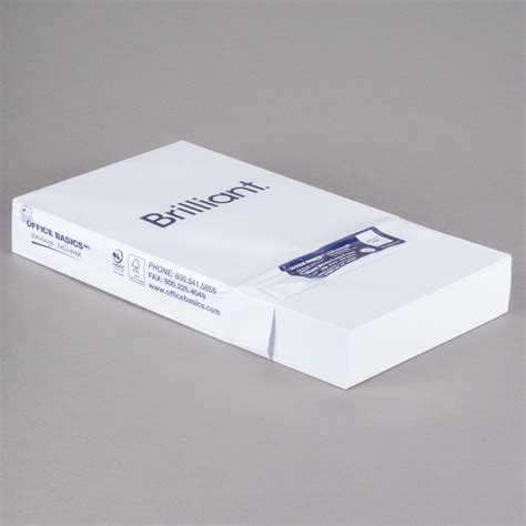 8 12 X 11 Bright White Ream Of 20 Copy Paper 500sheets