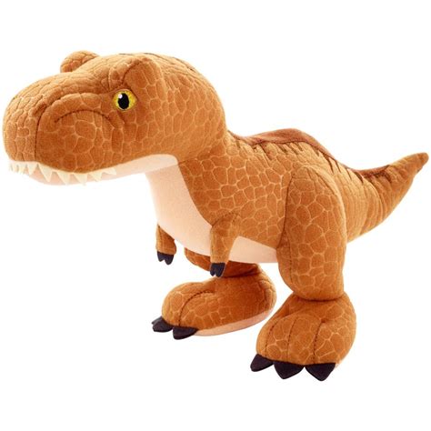 Jurassic World Basic Plush Tyrannosaurus Rex Dinosaur Figure Walmart