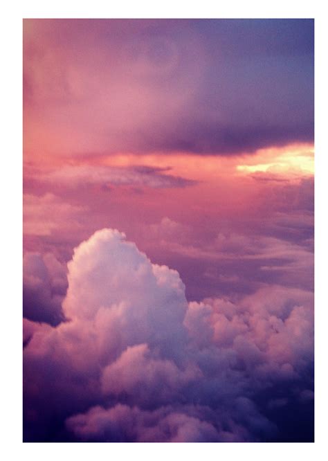 Cloud Clouds Purple Sky Pinksky Background