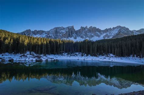 Lago Di Carezza At Sunset By Eva Lechner On 500px 993 Nature