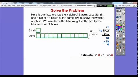 Problem Solving Division Lesson 29 Youtube