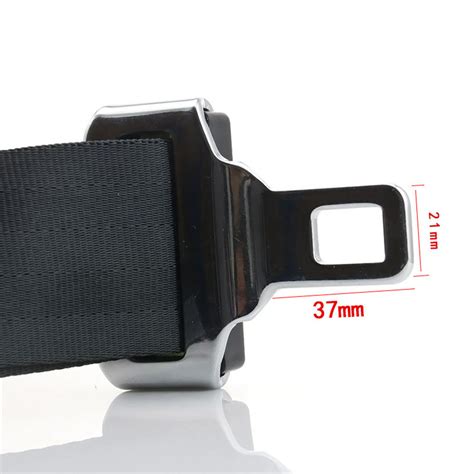Universal 2 Point Adjustable Car Suv Seat Belt Lap Extension Safety