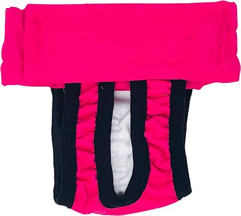 Barkertime Cat Diaper Stud Pants Made In Usa Hot Pink