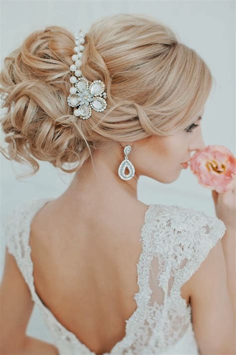 Glamorous Bridal Hairstyles With Flowers Pretty Designs