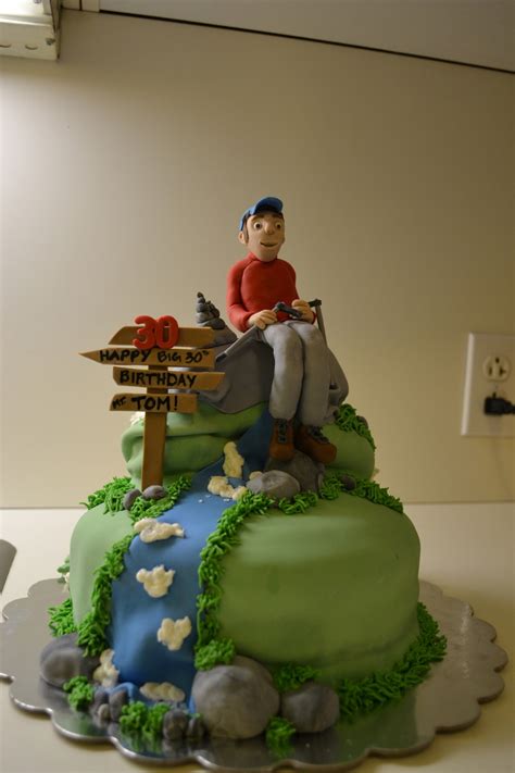 30th Birthday Hiking Cake