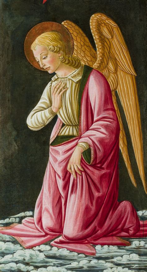 Bernardo Di Stefano Rosselli Kneeling Angel San Diego Museum Of Art