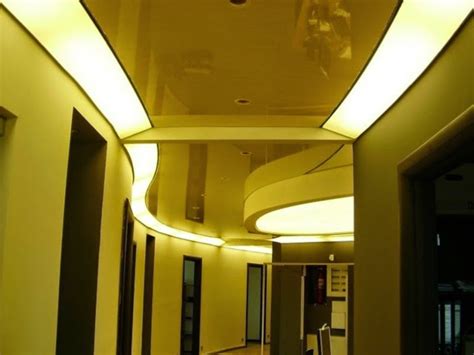 Stretch Ceiling Design In Hallway