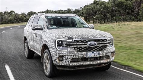 2023 Ford Everest V6 Prototype Review Quick Drive Drive