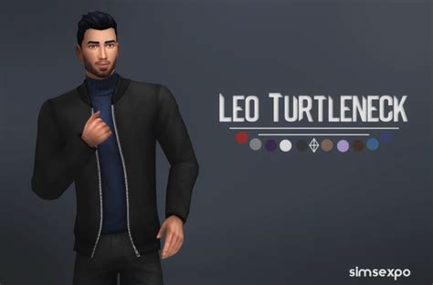 Simsexpo • Leo Turtleneck Another City Living Recolor This In 2020
