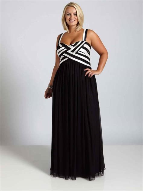 Black And White Plus Size Semi Formal Dresses Darius Cordell Fashion Ltd