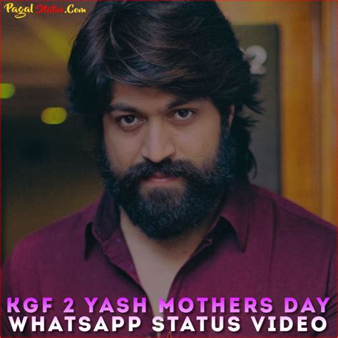 Kgf 2 Yash Mothers Day Whatsapp Status Video Download