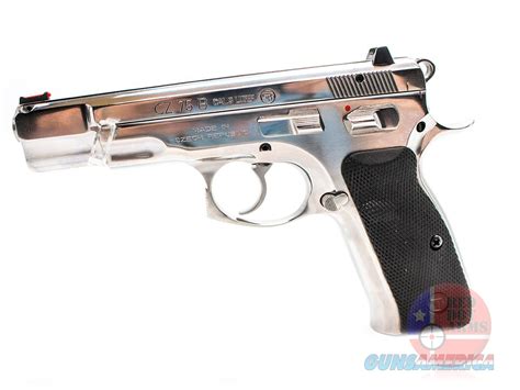 Cz 75 B High Polished Stainless 9mm For Sale At