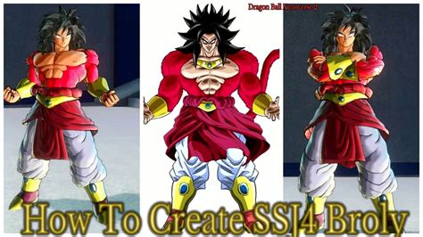 This super transformation can easily turn the tide of the. How To Create Super Saiyan 4 Broly | Dragon Ball Xenoverse 2 - YouTube