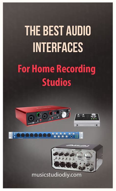 A Look At The Best Audio Interfaces For Music Production Ideal For
