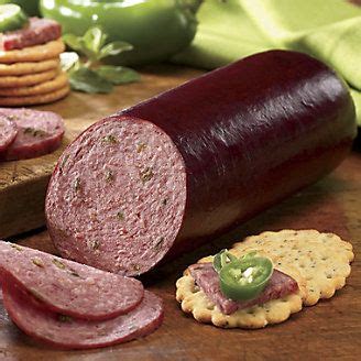 Serve over whole wheat toast. Jalapeño Summer Sausage in 2019 | Sausage, Smoked beef, Beef