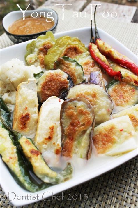 With soup or dry versions with easy yong tau foo sweet sauce. DIY Yong Tau Foo. | Fish recipes, Steamed fish recipes ...