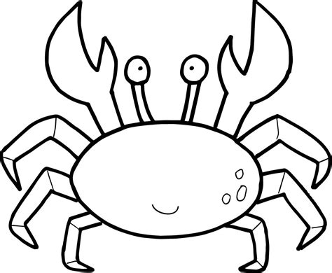 Crabs Free Coloring Pages