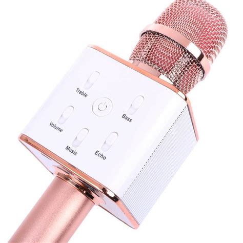Buy Q7 Wireless Bluetooth Cell Phone Karaoke Microphone Usb Speaker