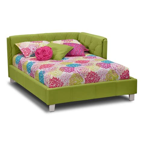Jordan Full Corner Bed Green Value City Furniture