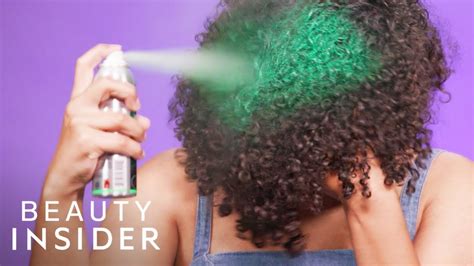 We Tested Temporary Hair Color Sprays That Change Your Hair Color In