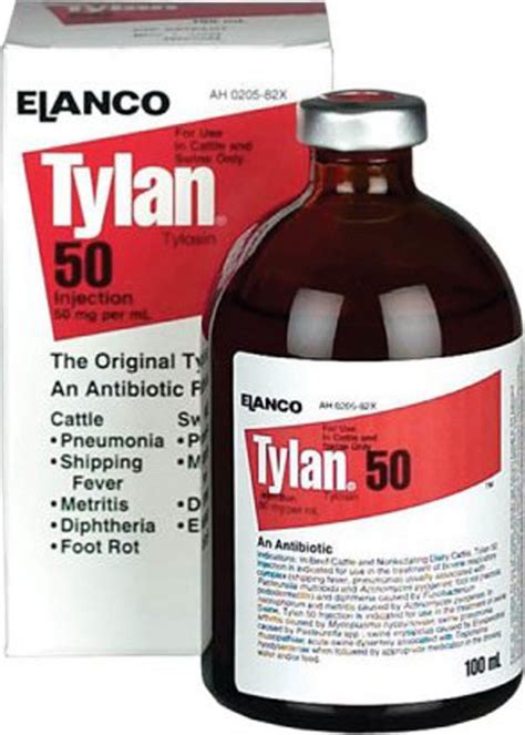 Tylan 50 Injection For Cattle And Swine My Pet Store And More Pet