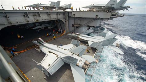 How Aircraft Lifts On Aircraft Carriers Work Youtube