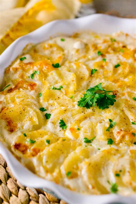 Scalloped Potatoes Recipe Delicious Meets Healthy