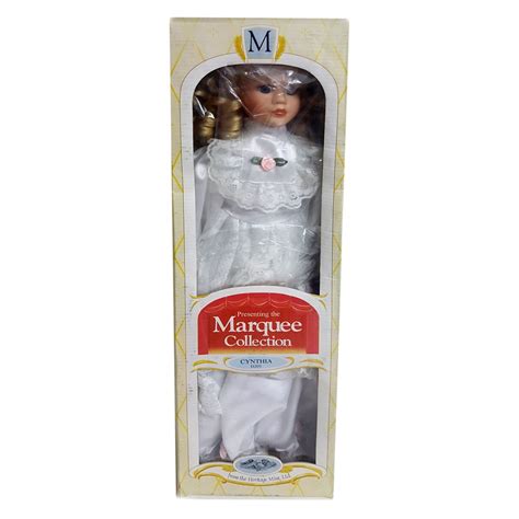 1999 Heritage Mint Marquee Collection Cynthia Porcelain Doll 18