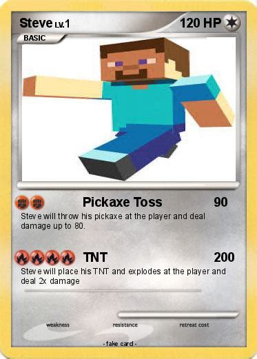 Pokémon Steve 4239 4239 Pickaxe Toss My Pokemon Card
