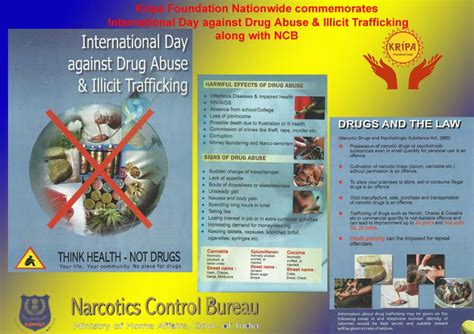 He said that drugs bring with it darkness, destruction and devastation. KRIPA FOUNDATION, INDIA: On International Day against Drug ...