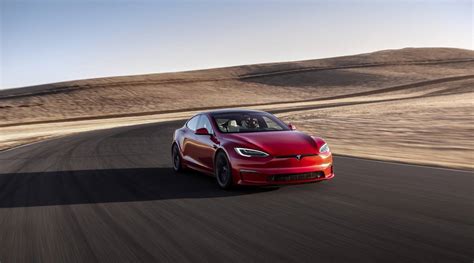 Elon Musk Shows Off Teslas Fastest Car Yet Model S Plaid Business
