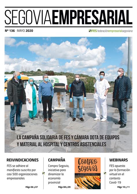 Revista Segovia Empresarial Nº 136 Mayo 2020 By Flipsnack