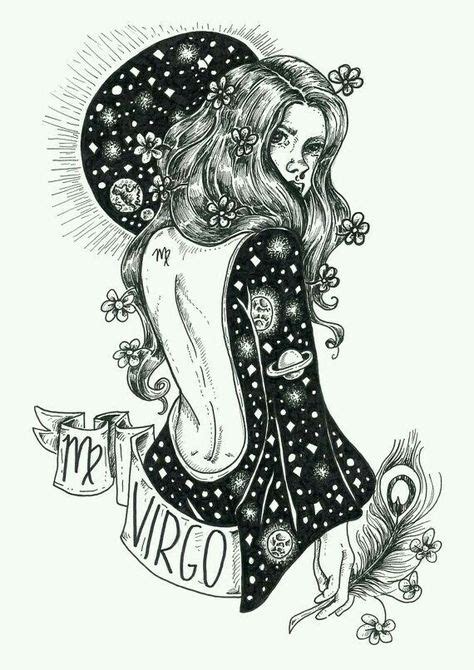 13 Tattoo Virgo Ideas Virgo Zodiac Art Virgo Zodiac