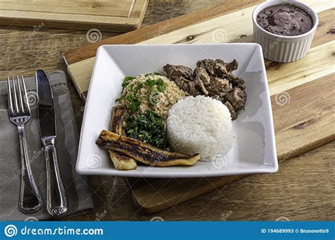 Minced Beef Tenderloin Traditional Brazilian Food Picadinho Stock Image Image Of Medium Hand