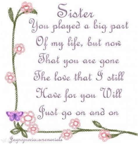 Missing My Sister In Heaven Quotes Quotesgram