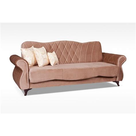 39d x 42h x 86w. PANAMA III (II gr.) trivietė sofa-lova (Riviera-24 ...