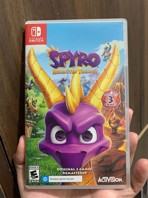 Spyro Reignited Trilogy For Switch Video Gaming Video Games Nintendo