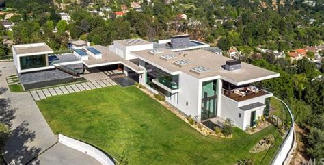 Million Newly Built Modern Mansion In Beverly Hills Ca Homes Of